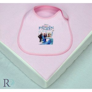 Бебешки непромокаем чаршаф с ластик Розов